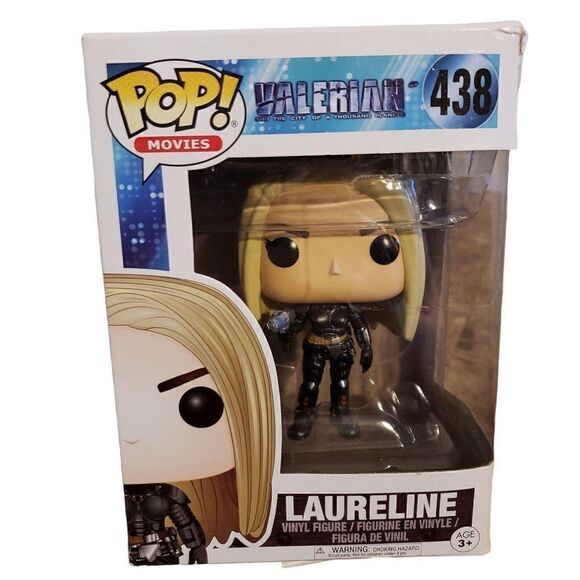 Funko Pop Movies Valerian Laureline #438 Vinyl Action Figure NEW - Picture 2 of 6